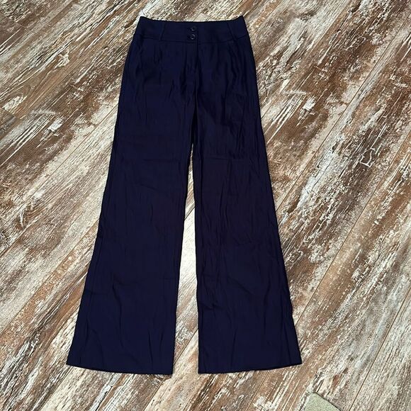 NWT Bebe Nicola Wide Leg Pants size 4 - Picture 1 of 4